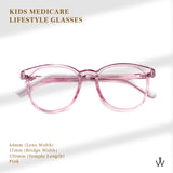 KIDS MEDICARE BLUE FILTER GLASSES (TR-Z002 - ZERO POWER)