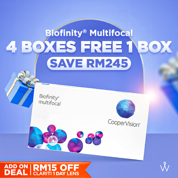 CooperVision® Biofinity® MULTIFOCAL (3PCS)
