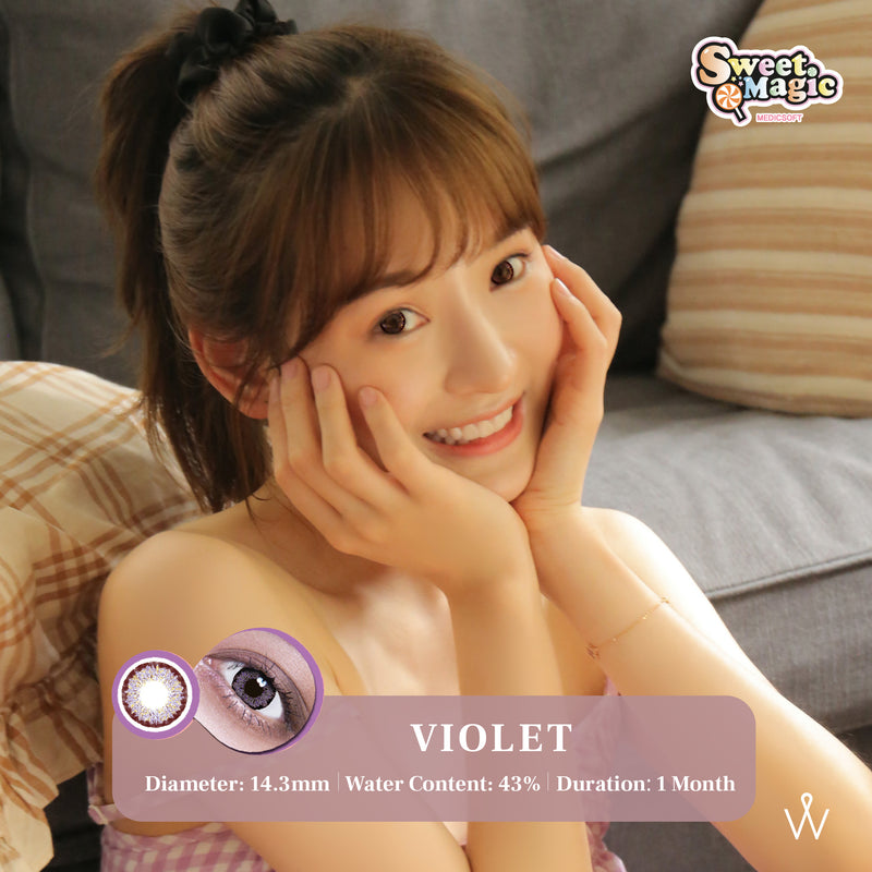 Medicsoft Sweet Magic - Violet (Monthly 2 PCS)