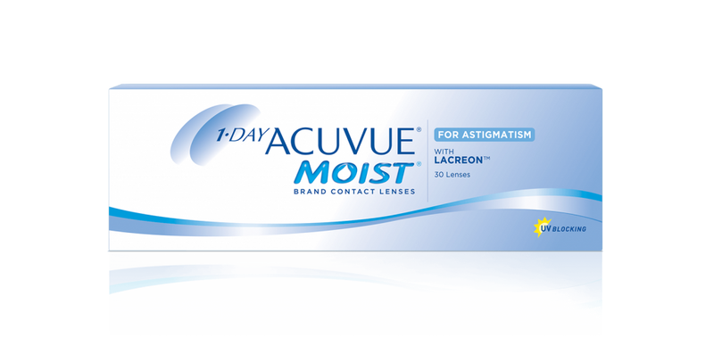 1-DAY ACUVUE® MOIST® for Astigmatism (30 pcs)