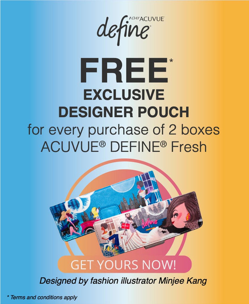 1-DAY ACUVUE® DEFINE® FRESH (30 PCS) Power up to -4.00